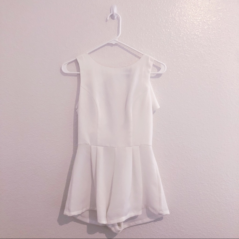 White Romper